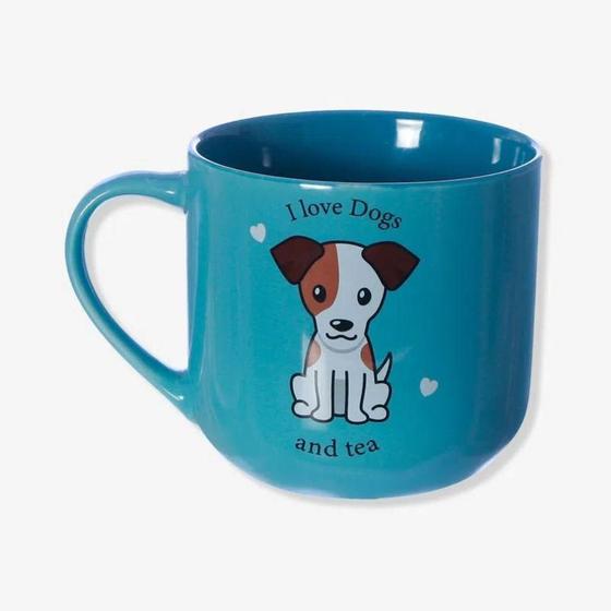 Imagem de Caneca Com Infusor I Love Dogs And Tea 350Ml Zona Criativa