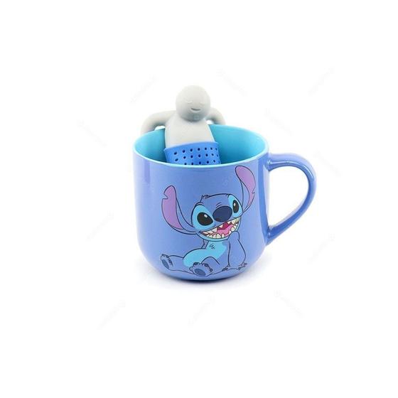 Imagem de Caneca com Infusor para Chá Stitch Relax - Zona Criativa