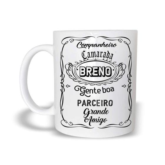 Imagem de Caneca Com Nome Breno de Plástico Rígido