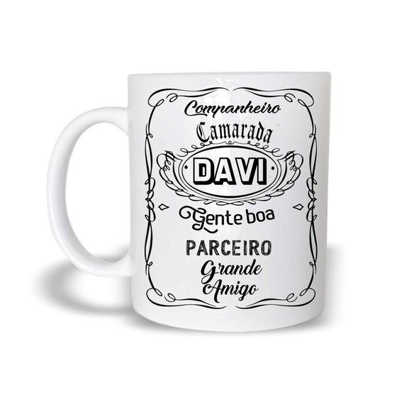 Imagem de Caneca Com Nome Davi de Plástico Rígido