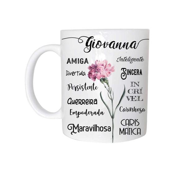 Imagem de Caneca Com Nome Giovanna de Plástico Rígido