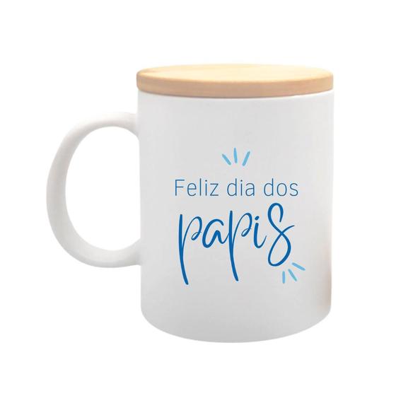 Imagem de Caneca com Tampa Dia dos Pais - Feliz dia dos Pais