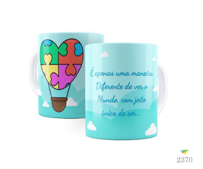 Imagem de Caneca com tema Autismo, É apenas uma maneira diferente...