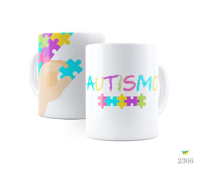 Imagem de Caneca com tema Autismo