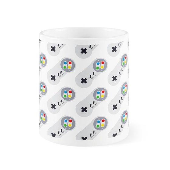 Imagem de Caneca Controle Super Nintendo Gamer Cerâmica 320Ml