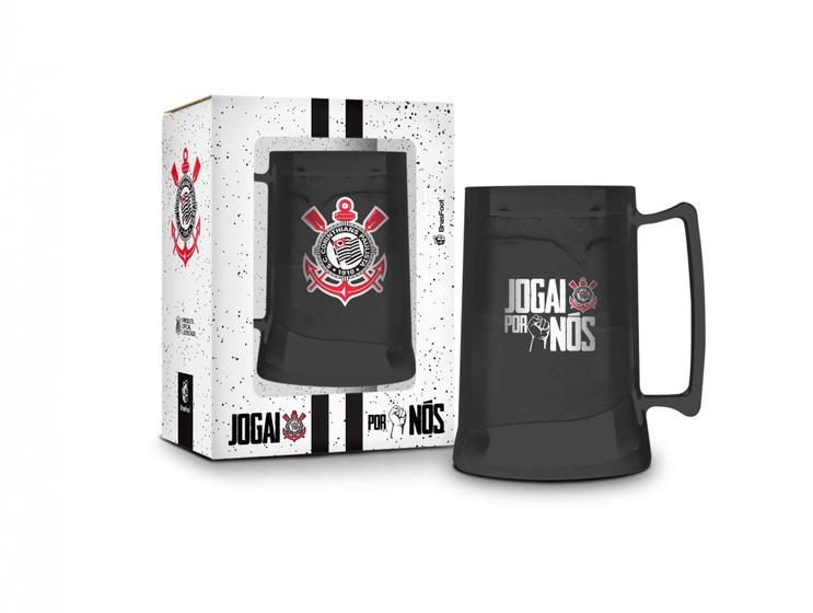 Imagem de Caneca Corinthians Gel Congelável Licenciado - Brasfood