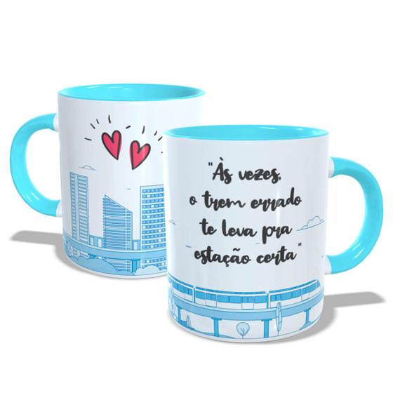 Imagem de Caneca Criativa Frases de Dorama - Pousando no Amor