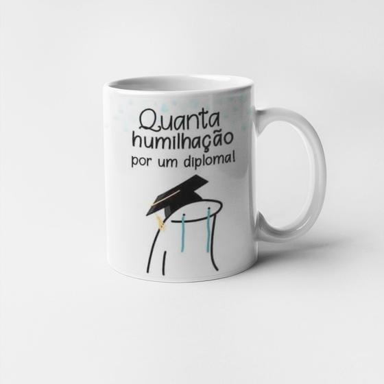 Imagem de Caneca criativa para presentear estudante