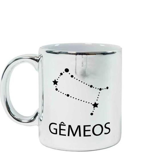 Imagem de Caneca Cromada Signo Gêmeos