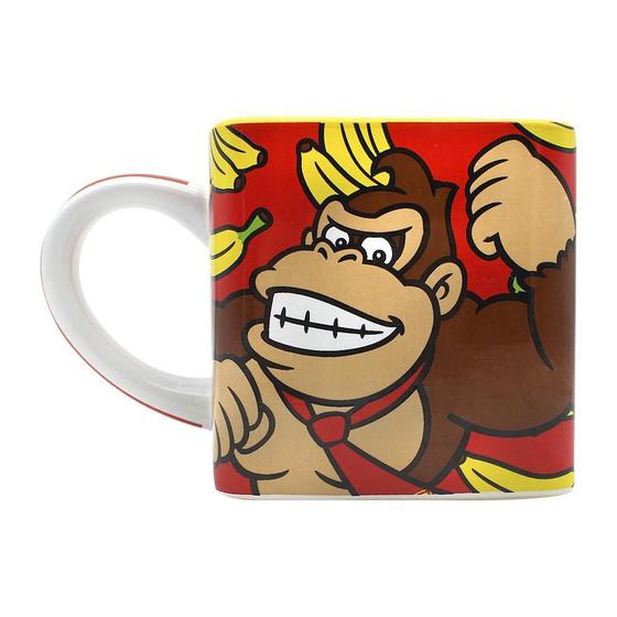 Imagem de Caneca Cubo 300Ml - Donkey Kong Mario Bros Nintendo