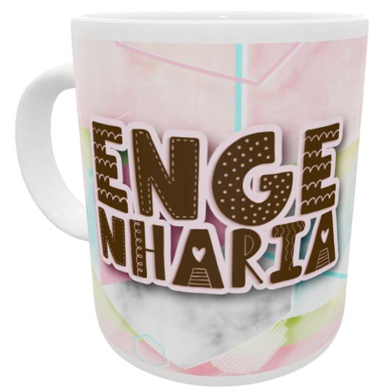 Imagem de Caneca curso engenharia presente engenheira faculdade