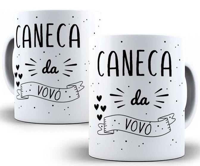 Imagem de Caneca da vovó presente dia dos avós família amor carinho