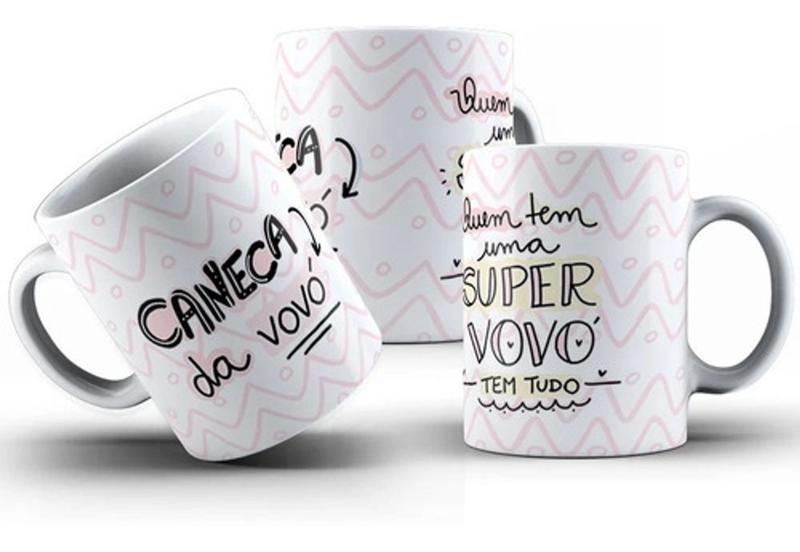 Imagem de Caneca Da Vovó - Quem Tem Uma Super Vovó Tem Tudo Oferta!!