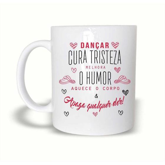 Imagem de Caneca DançarinosDançarCura Tristeza de Plástico Rígido