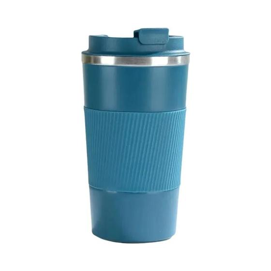 Imagem de Caneca De Café Isolada De Aço Inoxidável De Grande Capacidade 380ml 510ml Garrafa De Água Térmica