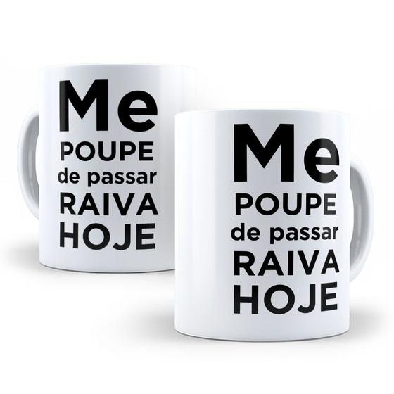 Imagem de Caneca de Cerâmica 325ml Frases Boca Suja
