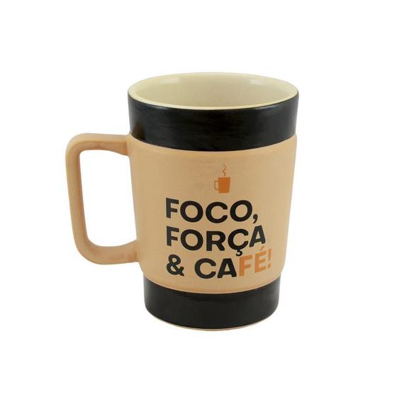 Imagem de Caneca De Cerâmica Coffee To Go 300Ml Foco Mondoceram