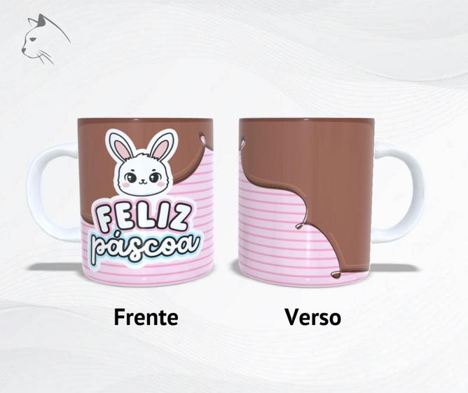 Imagem de Caneca de cerâmica - Feliz Páscoa