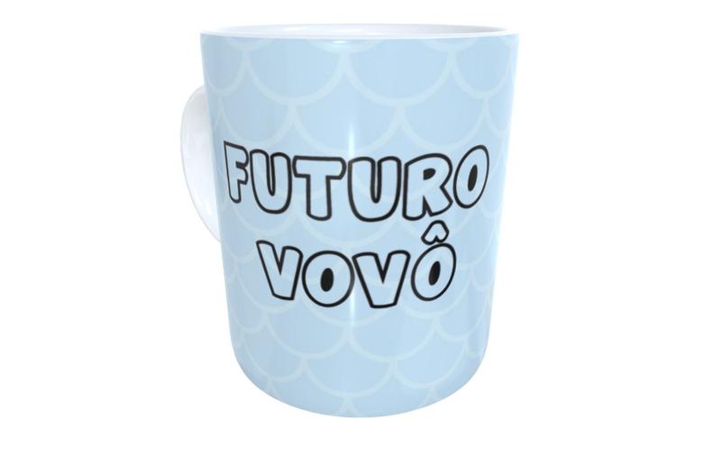 Imagem de Caneca de cerâmica futuro vovô presente criativo dia do avô