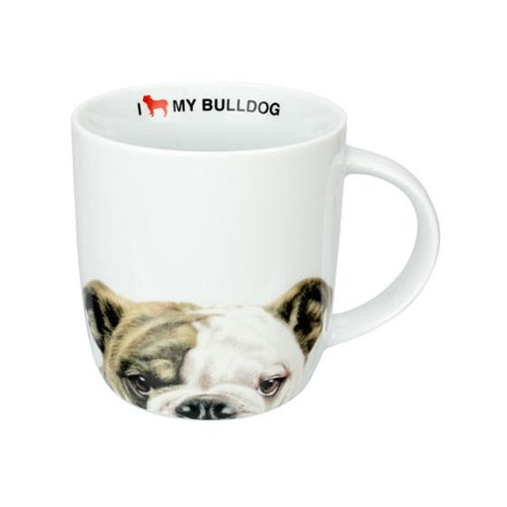 Imagem de Caneca de Cerâmica I Love My Bulldog 340 Ml 18176