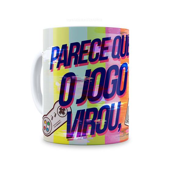 Imagem de Caneca de Ceramica Parece que o Jogo Virou - Game 325 ml