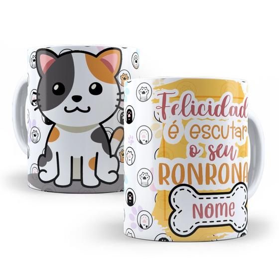 Imagem de Caneca de Cerâmica Personalizada 325ml Amor Pelos Animais