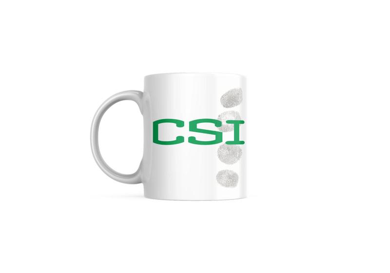 Imagem de Caneca de Cerâmica - Seriado CSI - Crime Scene Investigation