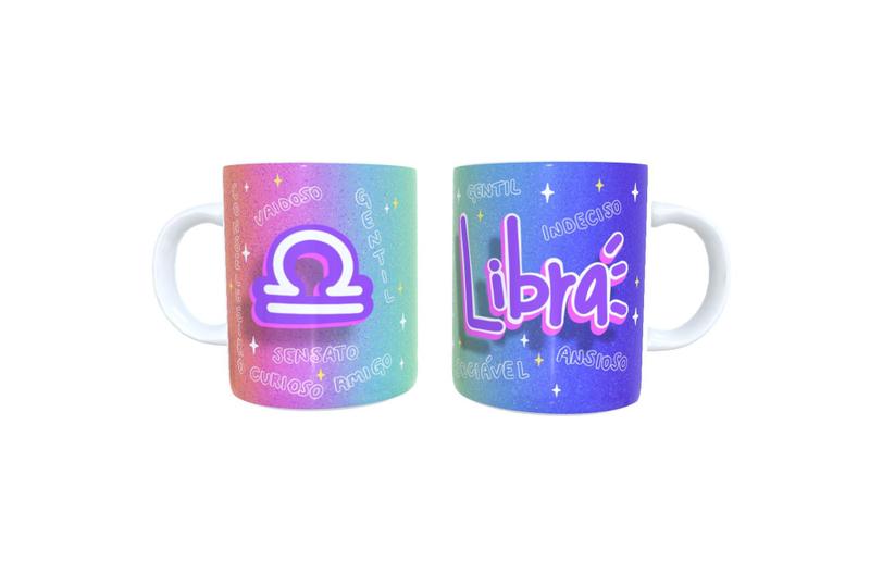 Imagem de Caneca de Cerâmica - Signos Libra