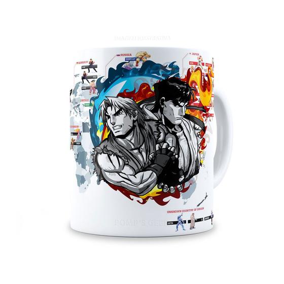 Imagem de Caneca de Ceramica Street Fighter 001 325 ml