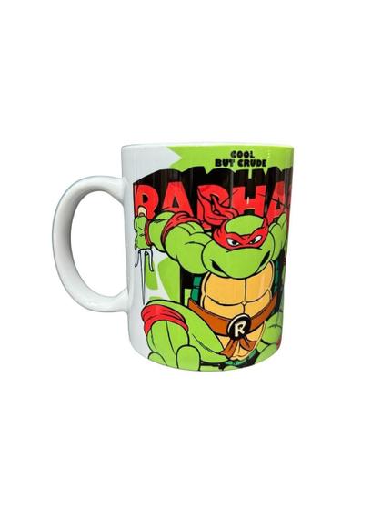 Imagem de Caneca De Cerâmica Tartarugas Ninja Clássica Raphael 320ml