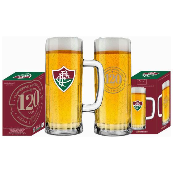 Imagem de Caneca De Cerveja Fluminense 120 Anos Edição Limitada 650ml