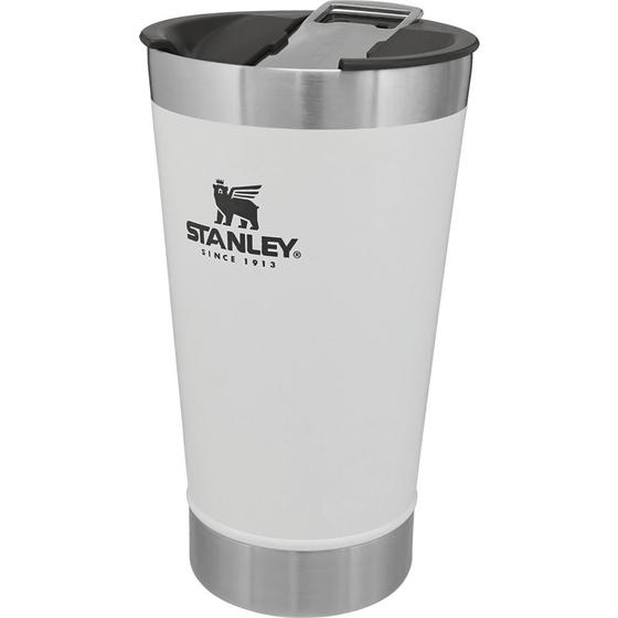 Imagem de Caneca de Cerveja Stanley Classic Beer Pint com Tampa + Abridor - Branco 473ML