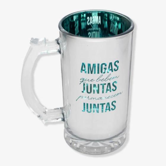Imagem de Caneca de Choop 450ml Eletrostática Amigas Juntas