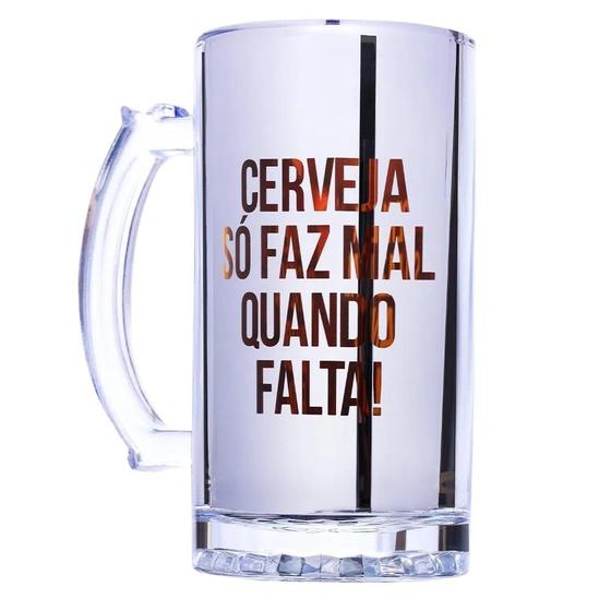 Imagem de Caneca De Chopp 450 Ml Eletrostática F Falta Zc 10024420