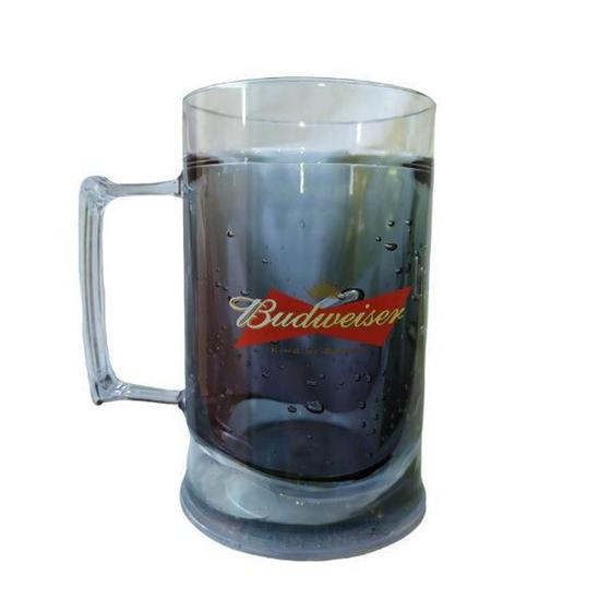 Imagem de Caneca de Chopp Acrilico Gel Tremico 410ml - Budweiser - RELOBRAS