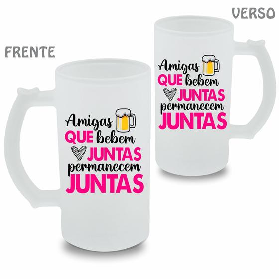 Imagem de Caneca de Chopp Amigas que Bebem Juntas