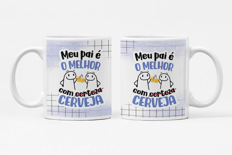 Imagem de Caneca de Dia dos Pais Flork Meme Bento Frases Personalizada