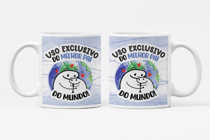 Imagem de Caneca de Dia dos Pais Flork Meme Bento Frases Personalizada