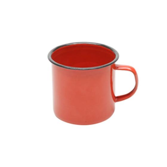 Imagem de Caneca de Ferro Esmaltado Agata Vermelha 80Ml