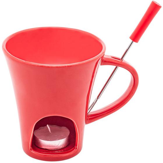 Imagem de Caneca de fondue Ivy vermelha Lyor 200 ml