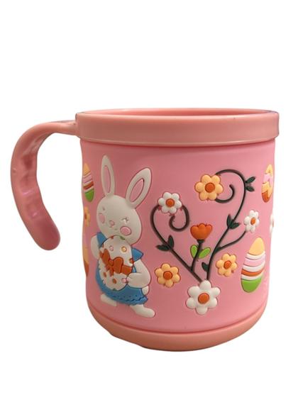 Imagem de Caneca de Plástico Infantil 200ml Decorada Páscoa