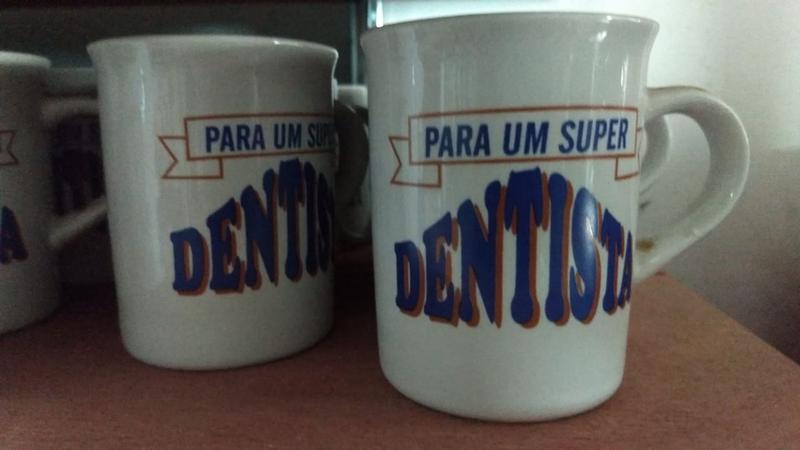 Imagem de Caneca De Porcelana 280ml Profissões Direito Juiz Enfermeiro Farmaceutico modelo sortidor