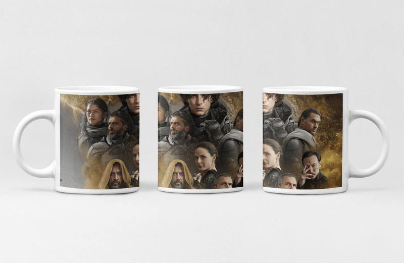 Imagem de Caneca de Porcelana 325ml Personagens Filme Duna Md23