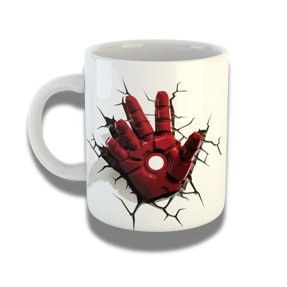 Imagem de Caneca de Porcelana 325ml Personalizada com Design 3D Exclusivo