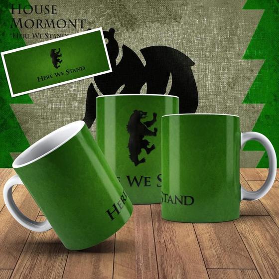 Imagem de Caneca de Porcelana 325ml Personalizada Game Of Thrones Decorada