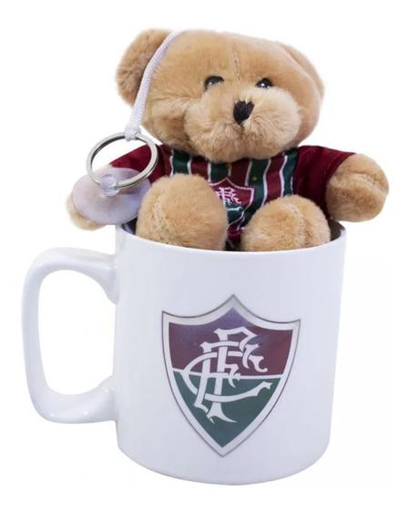 Imagem de Caneca De Porcelana 370ml Com Urso - Fluminense