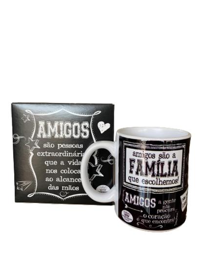 Imagem de Caneca De Porcelana Amigo com Caixinha Para Presentear