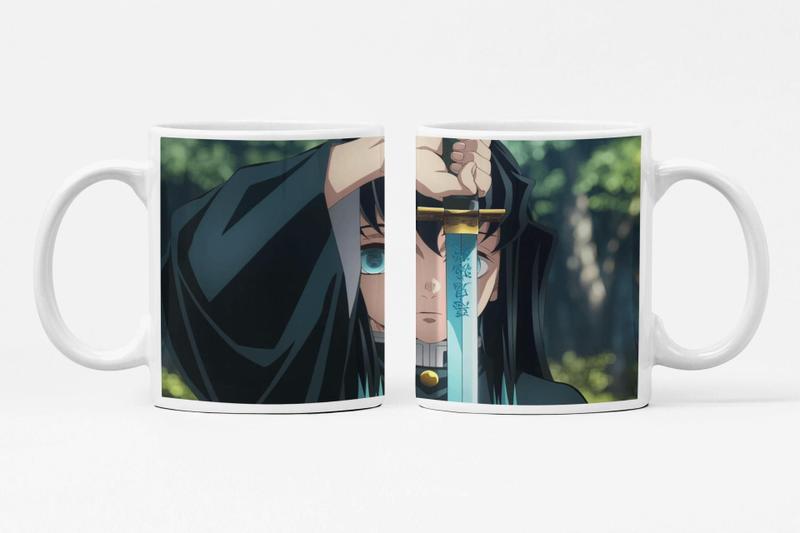 Imagem de Caneca de Porcelana Anime Demon Slayer Personalizada 325ml