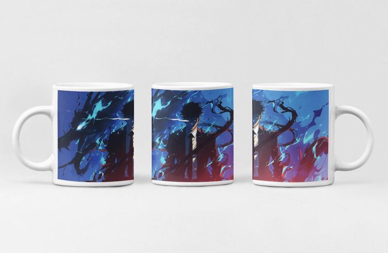 Imagem de Caneca de Porcelana Anime Solo Leveling Personalizada 325ml