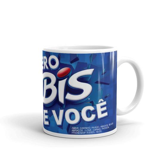 Imagem de Caneca de Porcelana Caixa de Bis